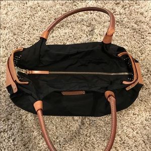 Kate Spade Stevie black nylon/leather bag